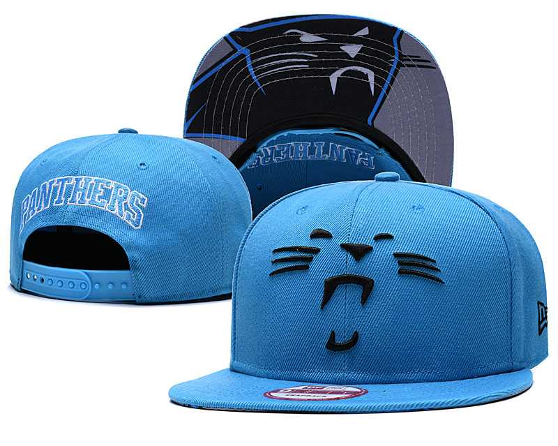 Panthers Cartoon Logo Blue Adjustable Hat GS,We sell and wholesale Panthers Cartoon Logo Blue Adjustable Hat GS on line form chian!